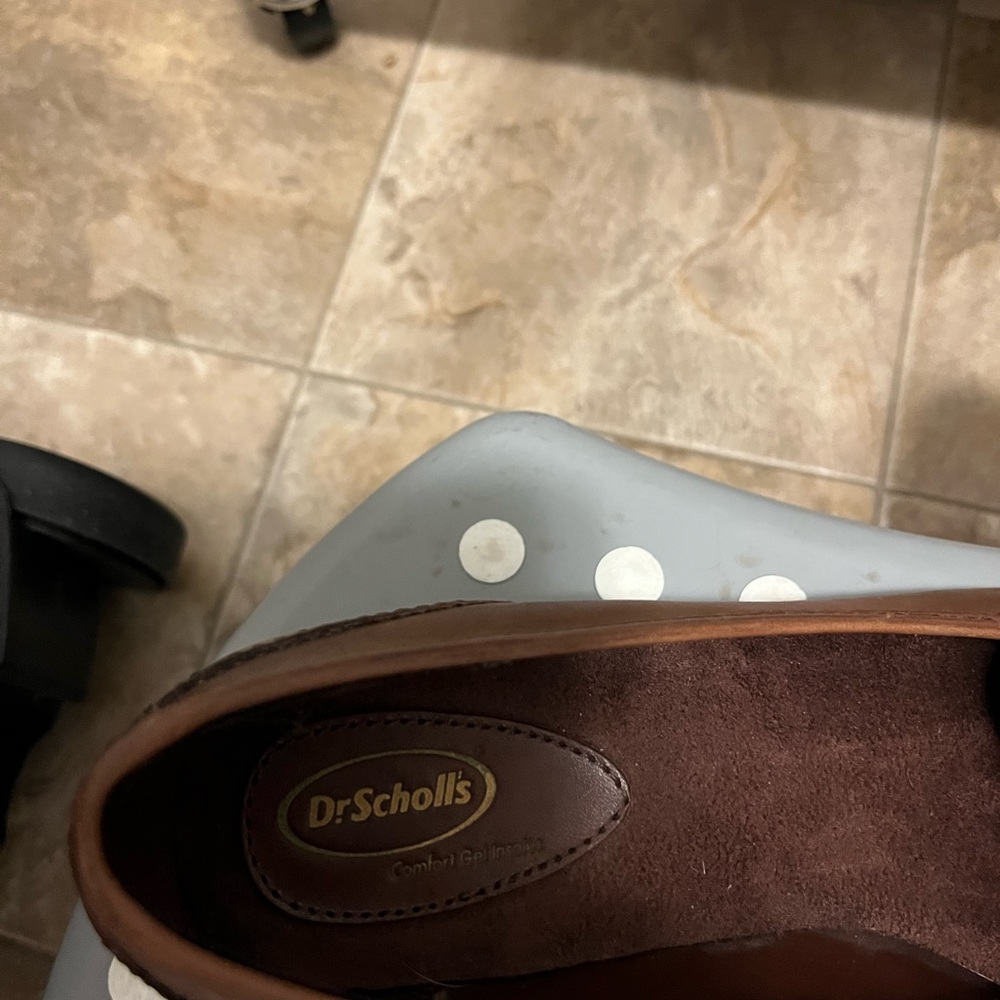 NWT Leather Loafers Dr. Scholl's gel insole - Picture 3 of 5